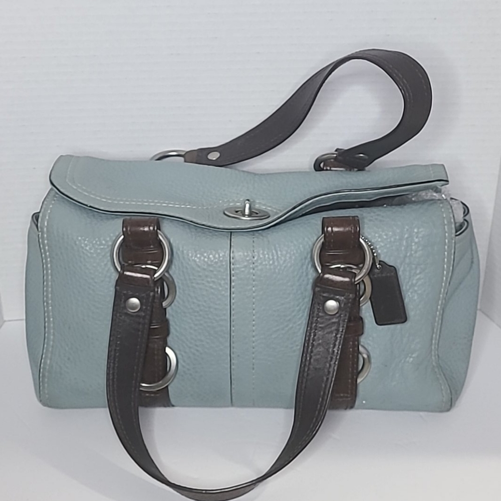 Coach Robin's Egg Blue Purse